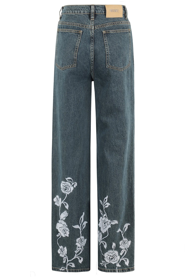 Rotate Straight Legged Jeans