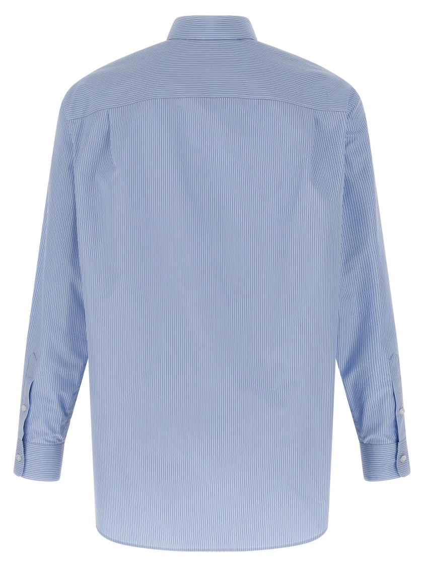 Gucci Floral Print Silk Twill Shirt