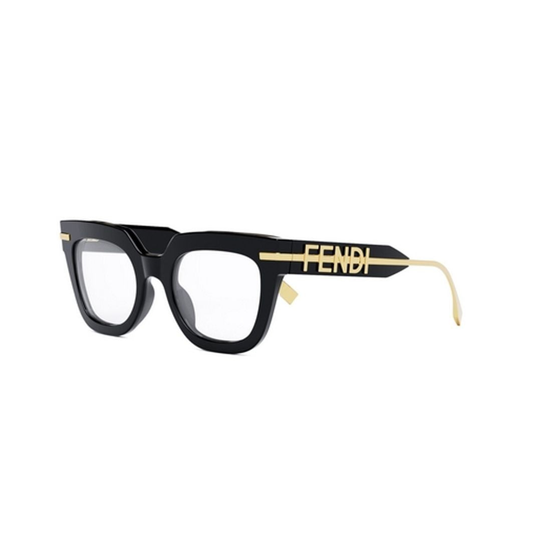 Fendi Bold Oversized Square Frame Fendi Eyeglasses