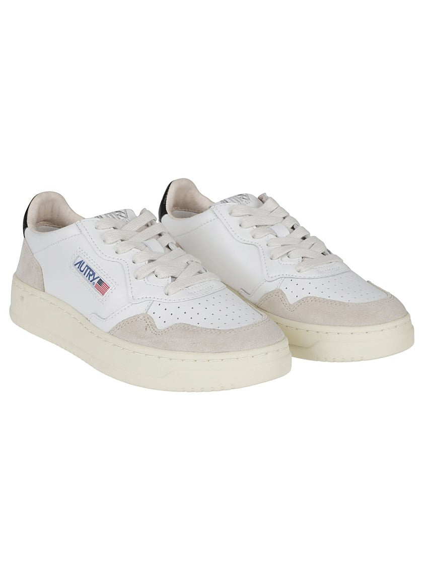 Autry Medalist Low Leather Suede Sneakers