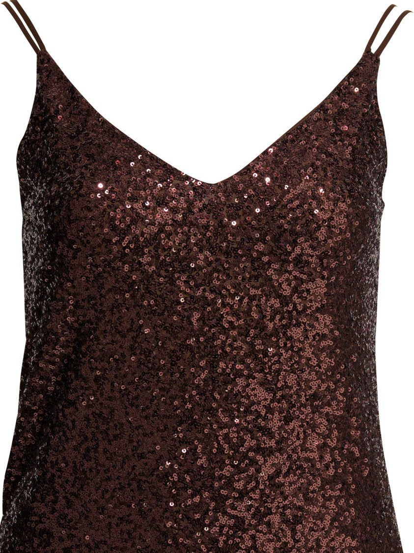 Semper Long Sequined Dress