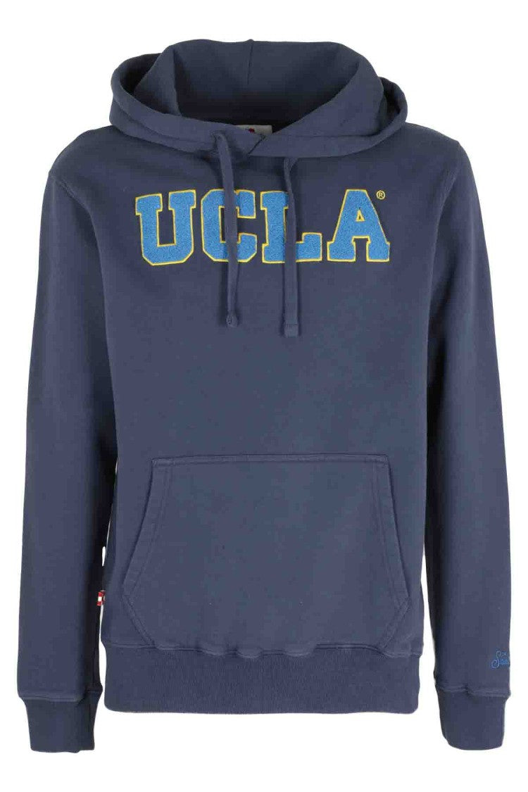 Mc2 Saint Barth Cotton Hooded Fleece Sweatshirt
