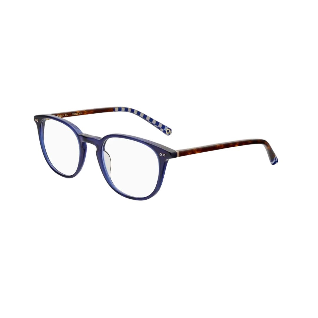 Etnia Barcelona Pals Rounded Square Acetate Eyeglasses With Tortoiseshell Temples