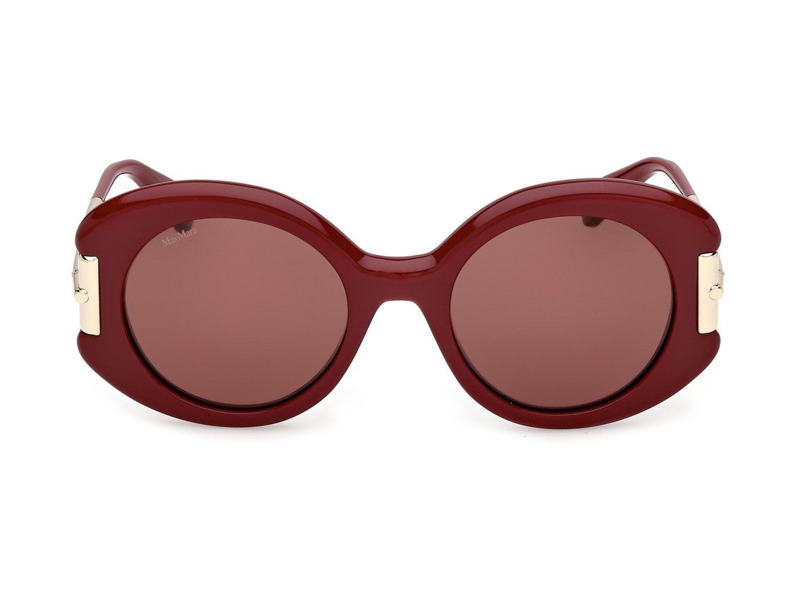 Max Mara Mm0188 Large Round Acetate Sunglasses