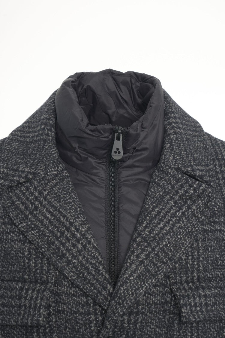 Peuterey Glencheck Jacket With Removable Bib