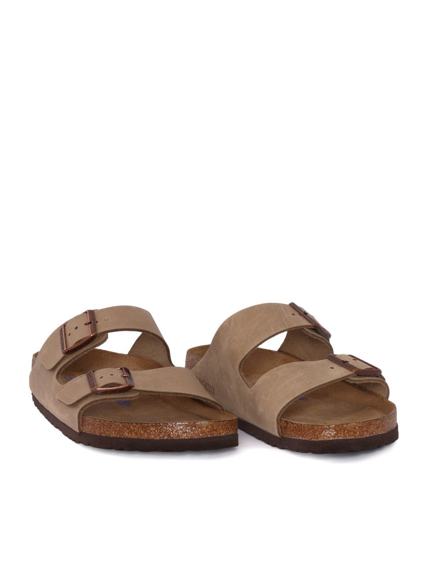 Birkenstock Tobacco Brown Arizona Leather Sandals