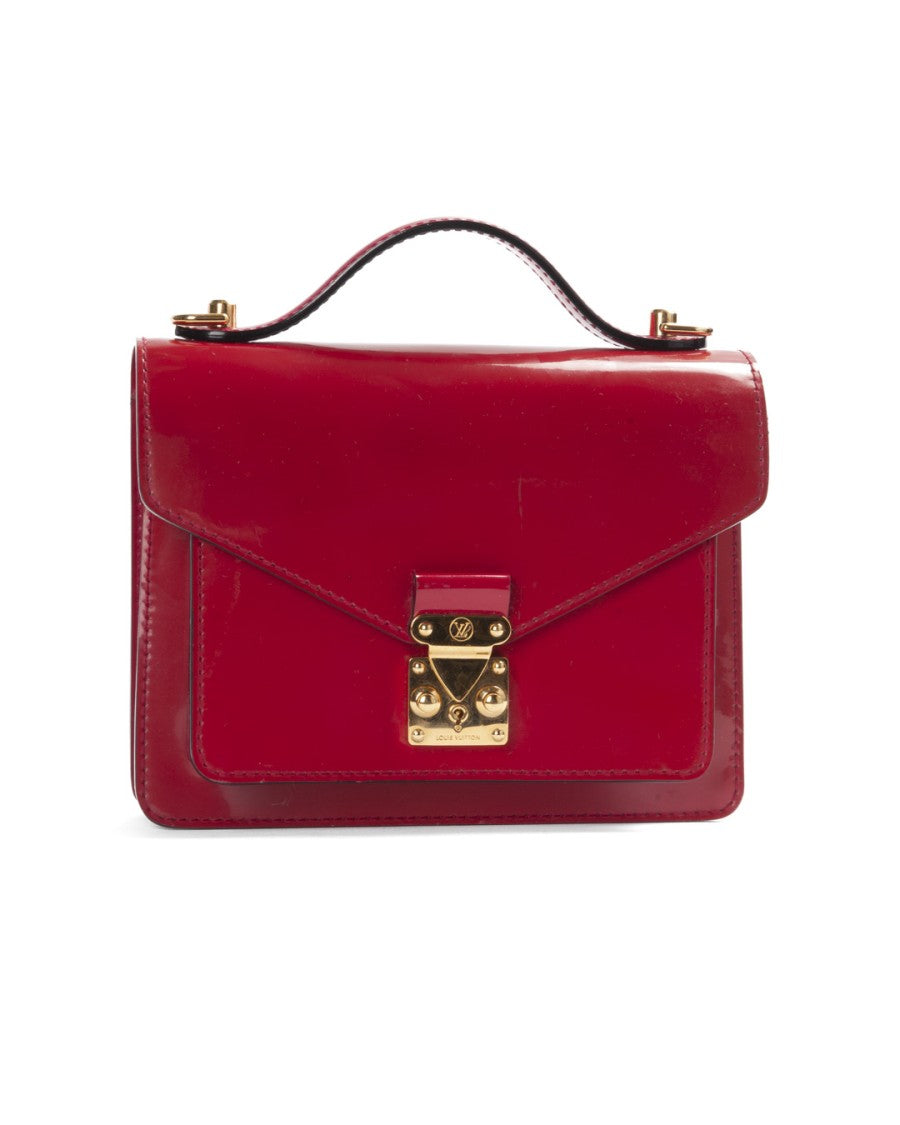 Louis Vuitton Monceau Bb Fuchsia Paint