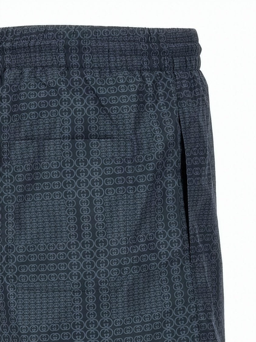 Gucci Geometric Pattern Swim Shorts