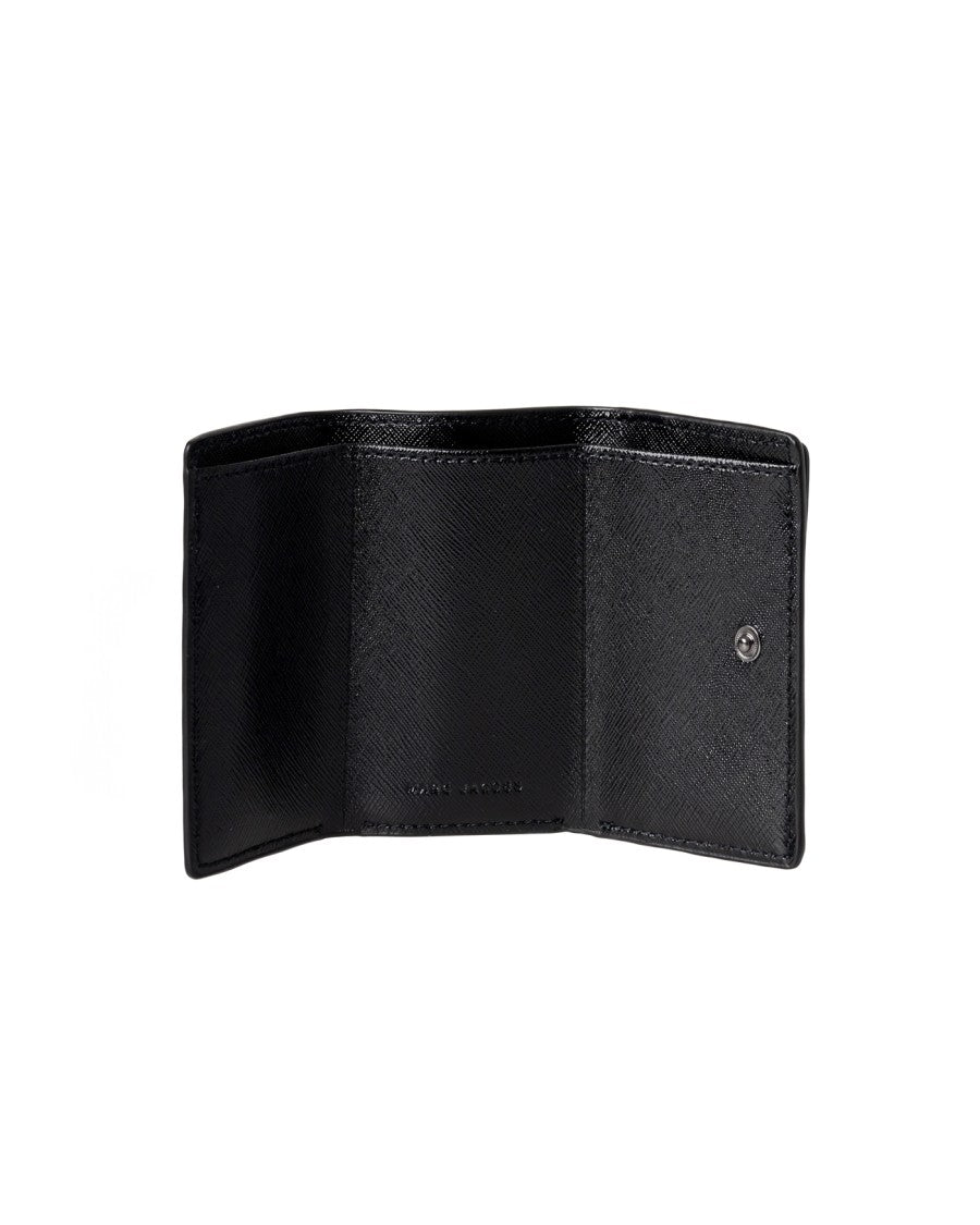 Marc Jacobs Tri-Fold Wallet With Monogram Pattern