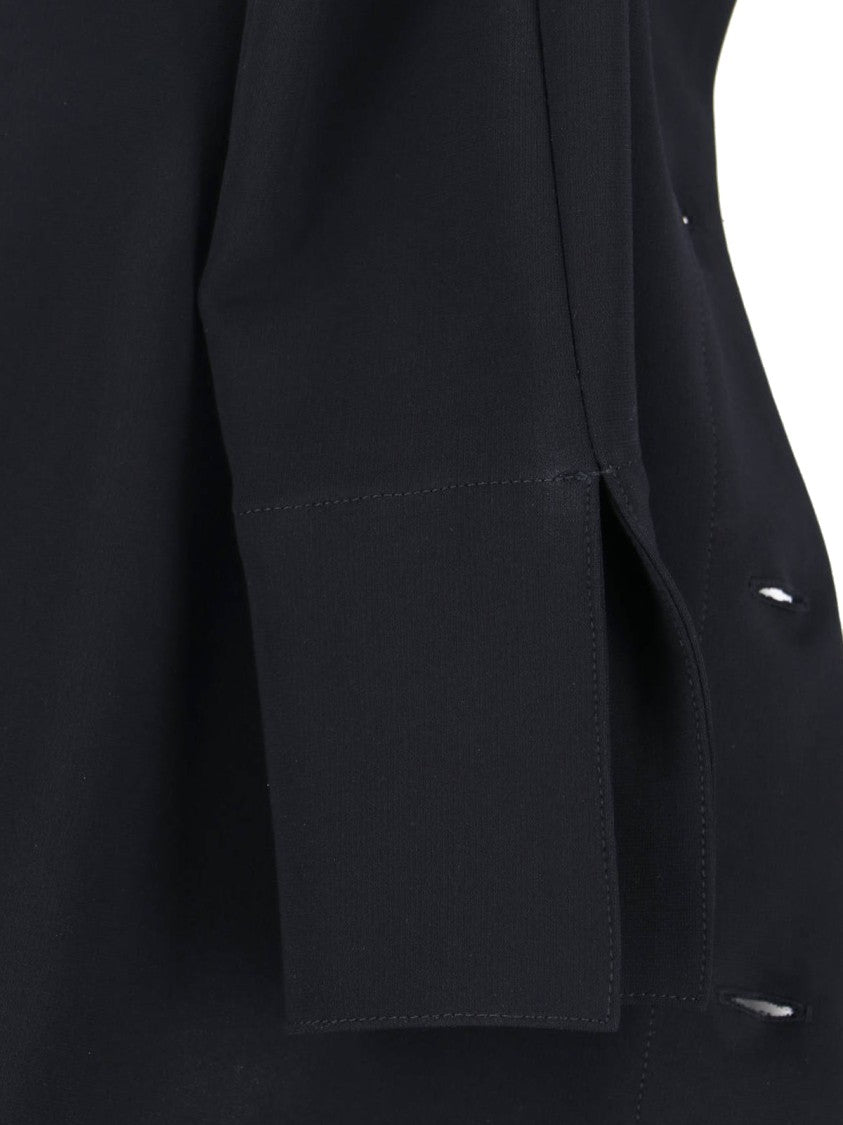Jil Sander Camp Collar Shirt – Black