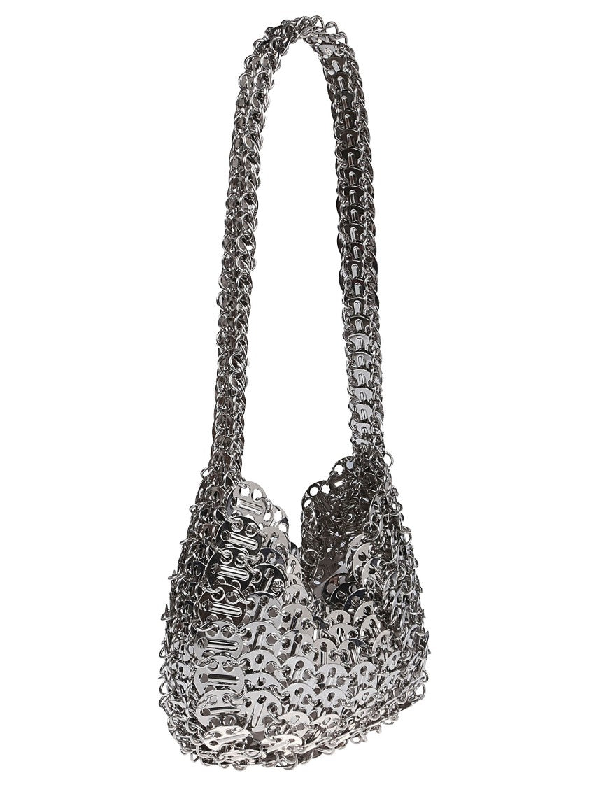 Rabanne 1969 Moon Brass Shoulder Bag