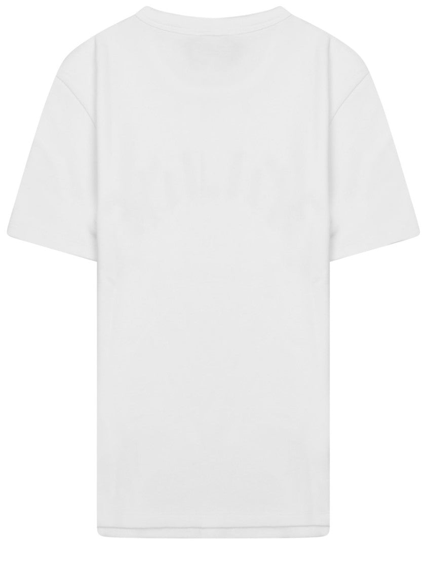 Celine Relaxed Fit Bold Logo Cotton T-Shirt