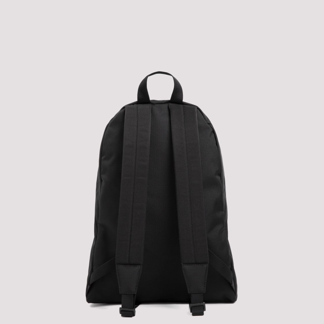 Balenciaga Black Recycled Nylon Backpack With Functional Design