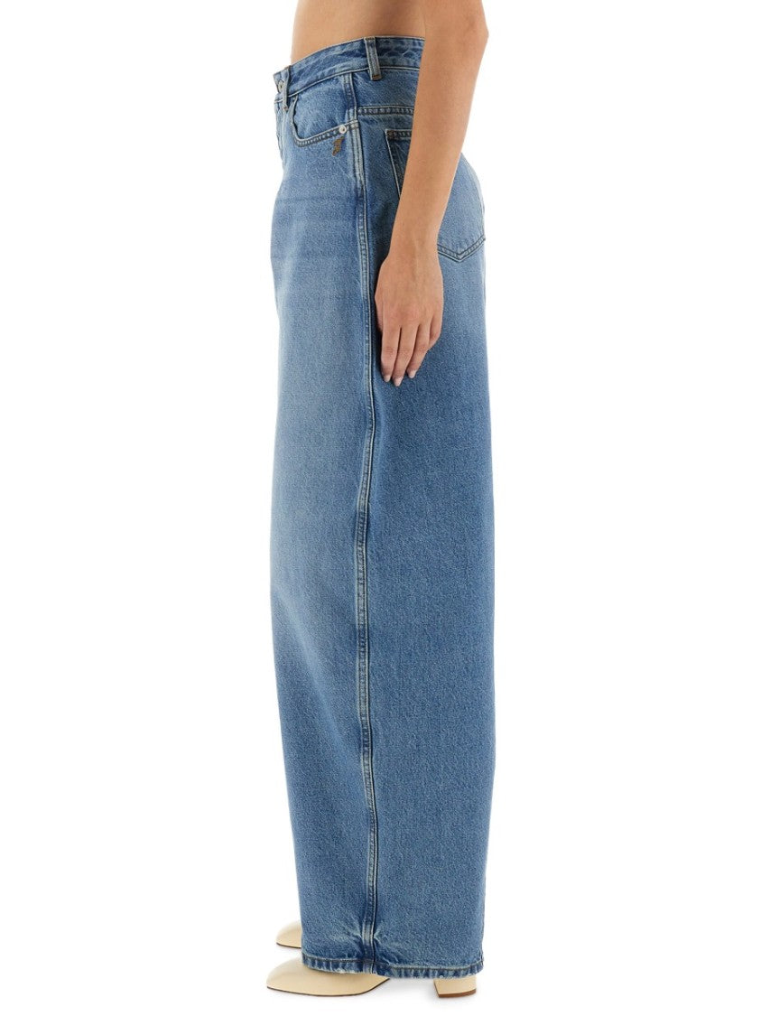 Jacquemus "De-Nimes Ovalo" Denim Pants