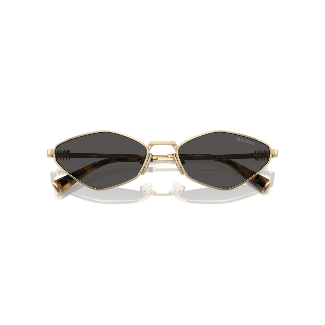 Miu Miu 0Mu 56Zs Angular Geometric Sunglasses