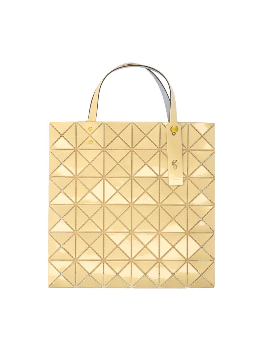 Bao Bao Issey Miyake Geometric Panel Tote Bag In Glossy Yellow Pvc
