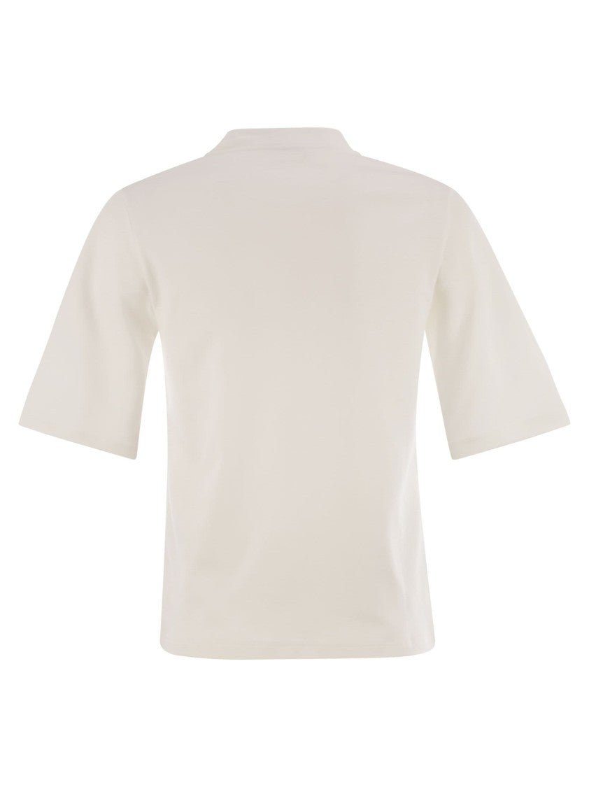 Peserico Cotton Blend Jersey T-Shirt