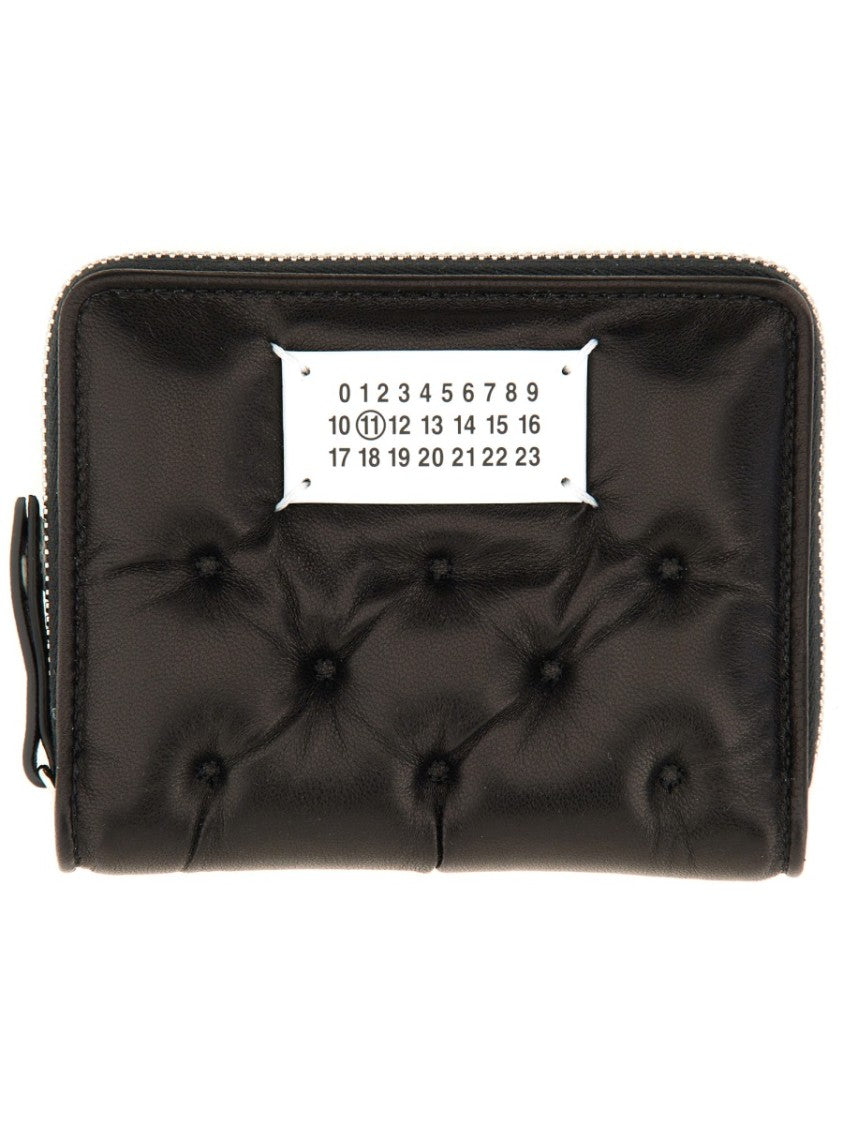Maison Margiela Compact Padded Leather Wallet