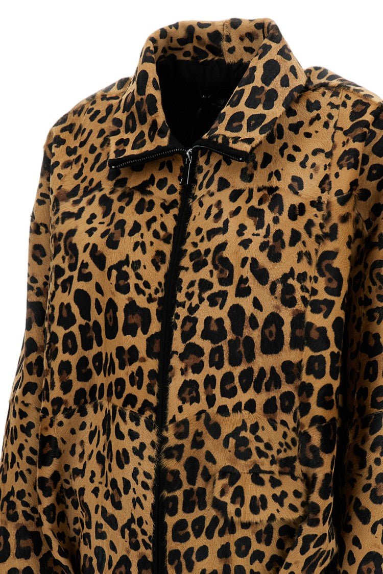 Simonetta Ravizza Tailored Multicolour Coat With Pattern