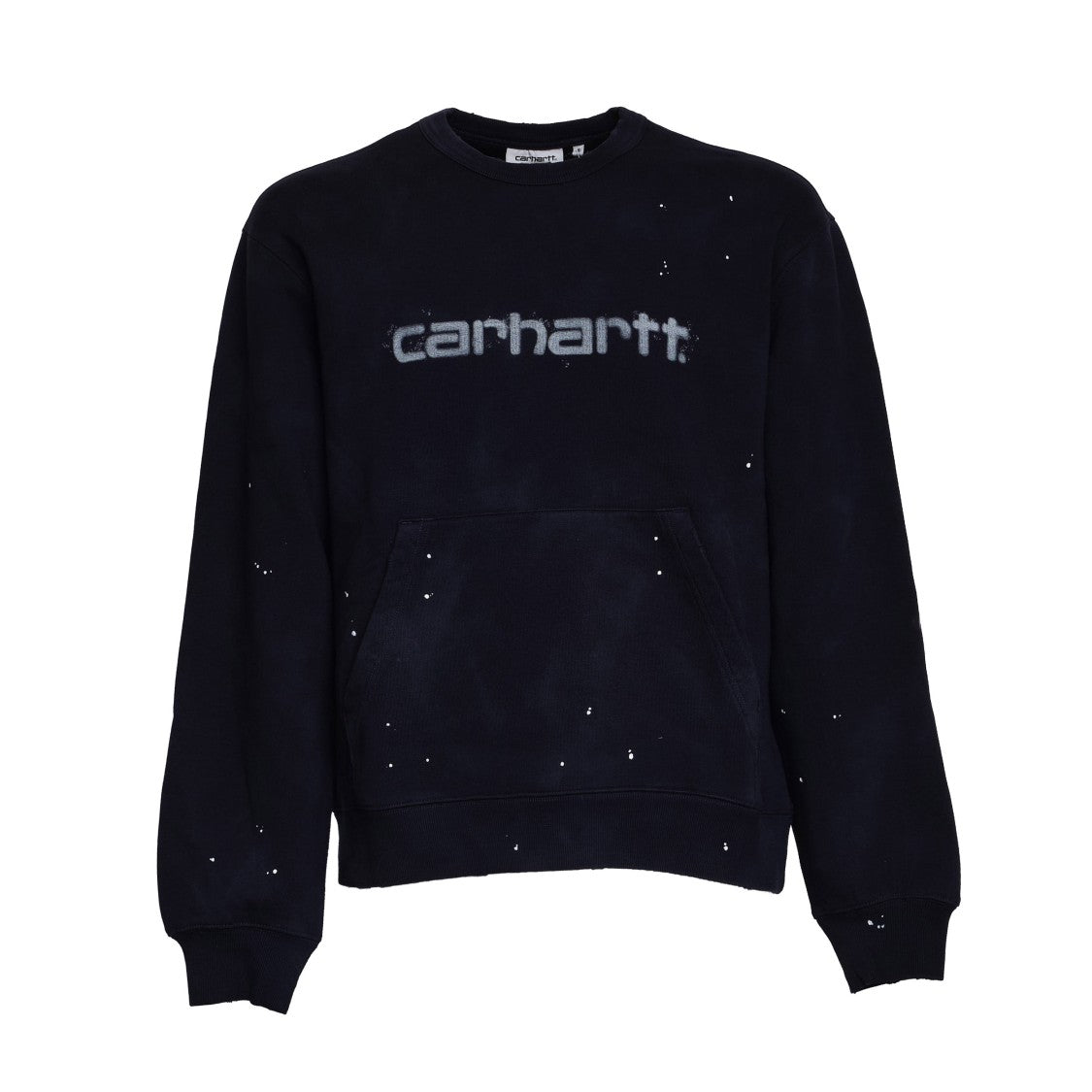 Carhartt Wip Heavyweight Cotton Sweatshirt With Distressed Treatment
