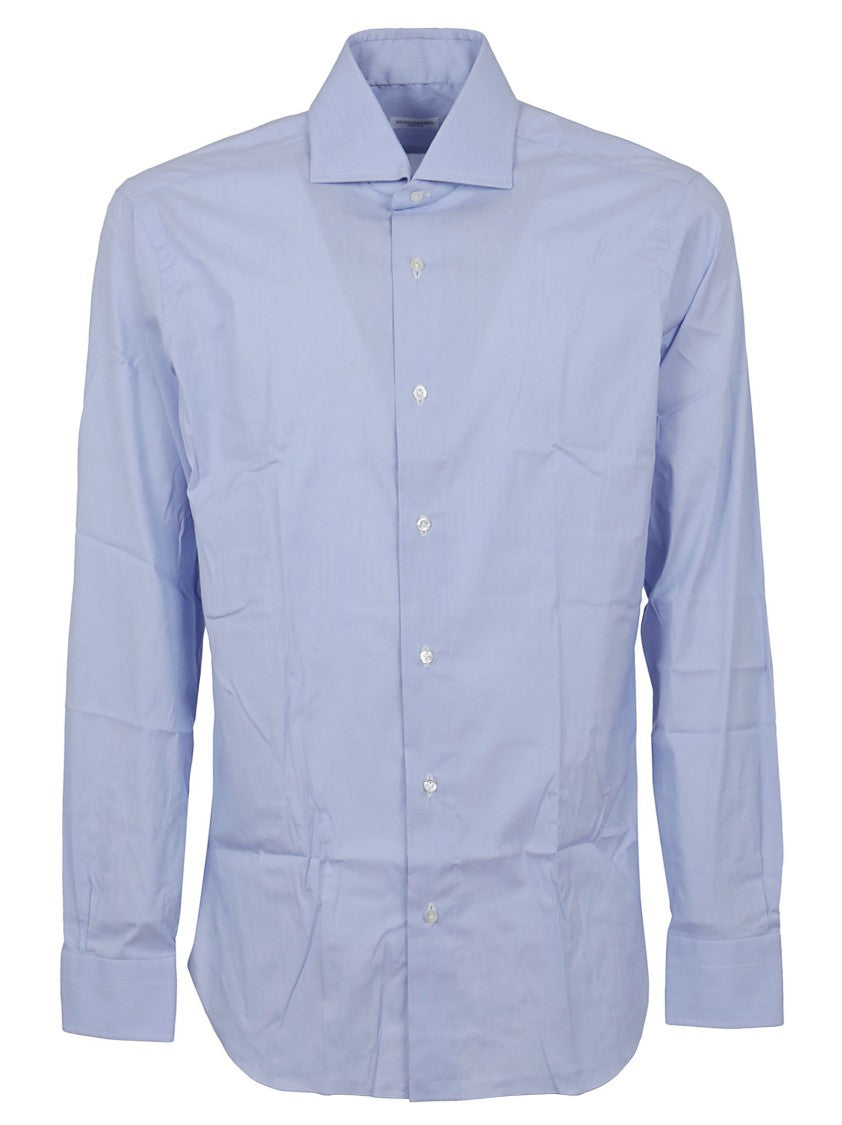 Buonamassa Long-Sleeve Button-Down Shirt With Pointed Collar