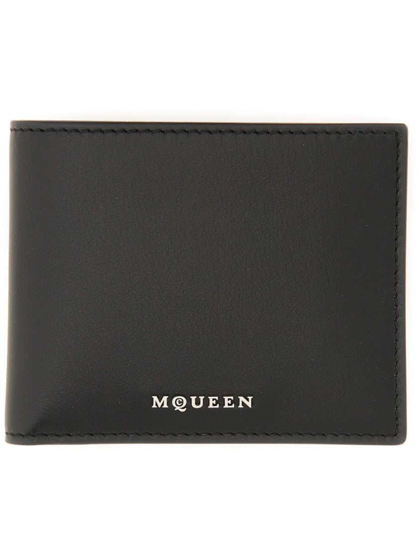 Alexander Mcqueen Wallet With Logo