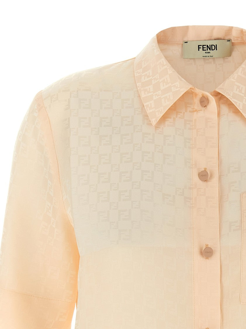 Fendi Ff Silk Shirt