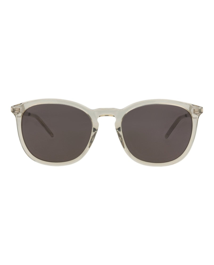 Saint Laurent Square-Frame Acetate Sunglasses With Saddle Nose Bridge