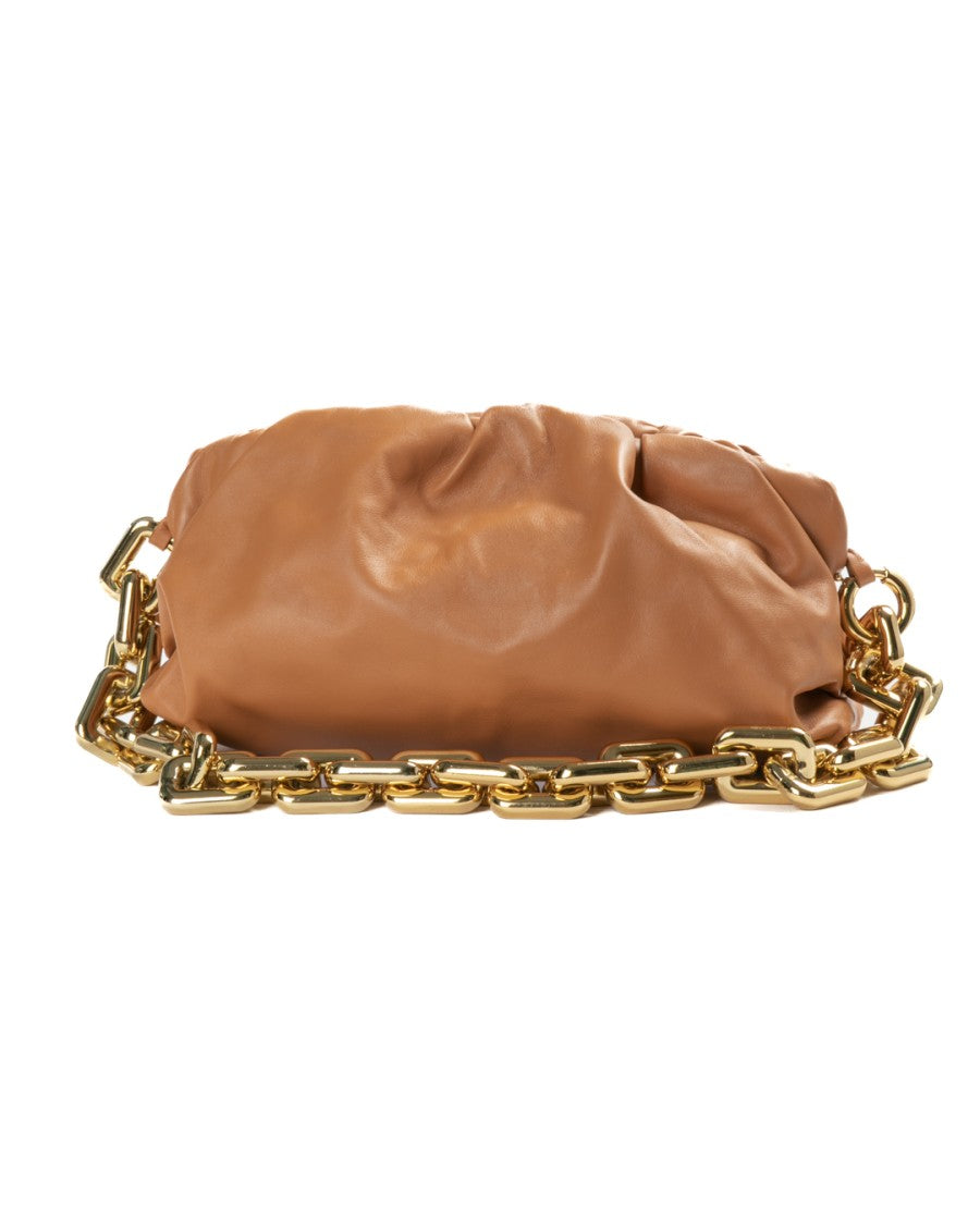 Bottega Veneta Terracotta Leather Small The Chain Pouch Shoulder Bag