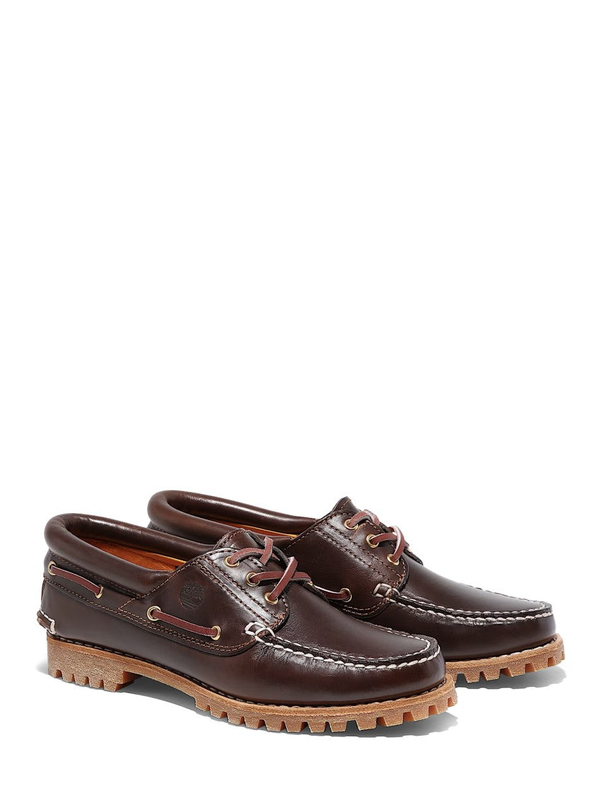 Timberland Classic Boat Shoe With Rich Brown Leather