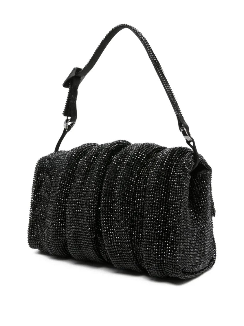 Benedetta Bruzziches Structured Top Handle Detachable Strap Handbag