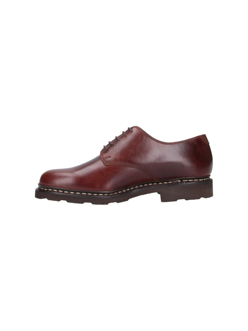 Paraboot Brown Arles Calfskin Leather Brogues