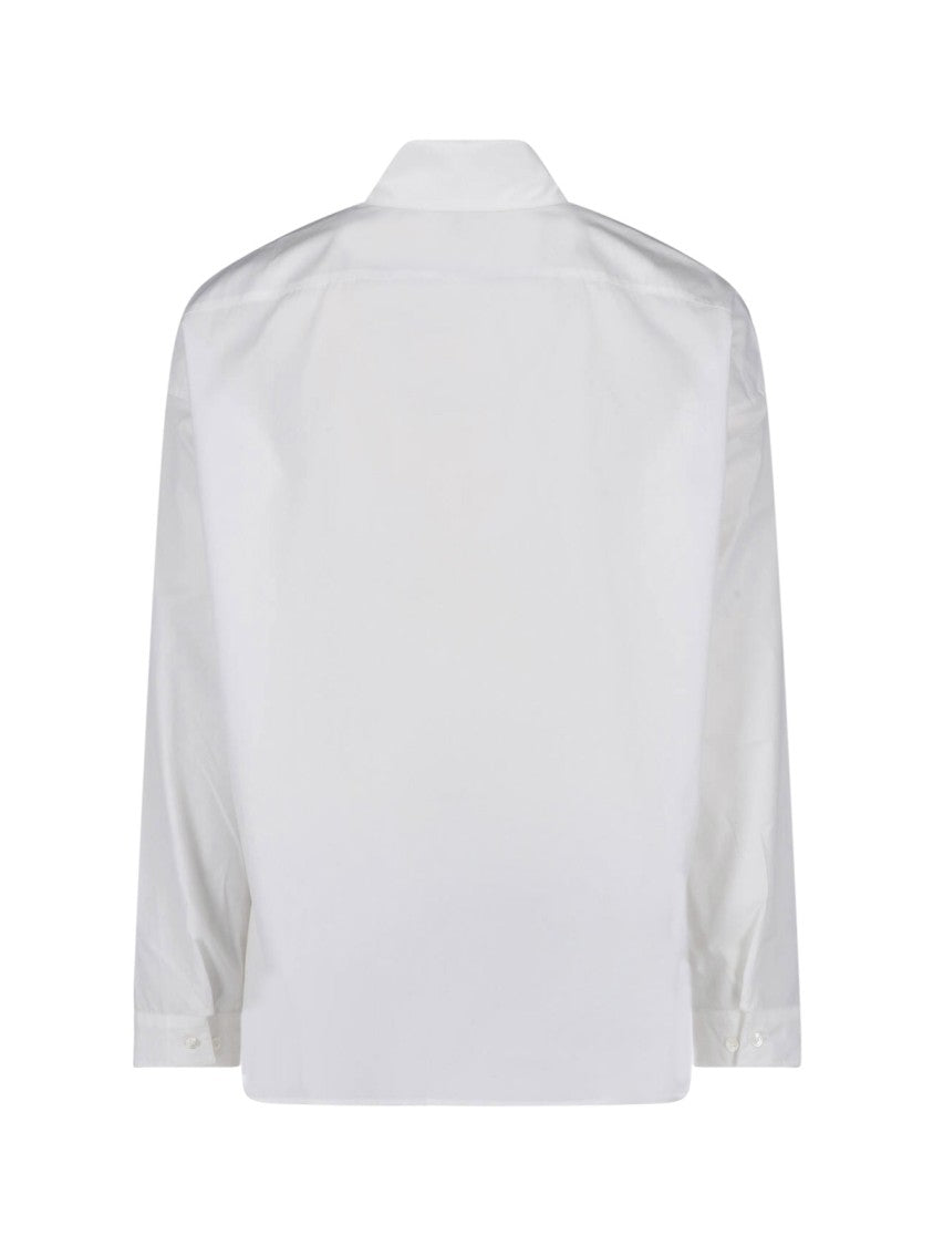 Marni White Cotton Classic Collar Button Shirt