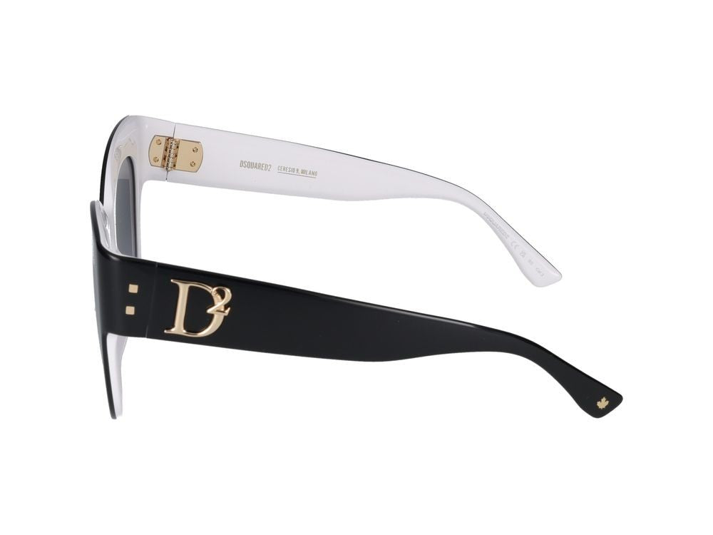 Dsquared2 Sunglasses Dsquared2 D2 0097/S 80S Black White 53/20/140