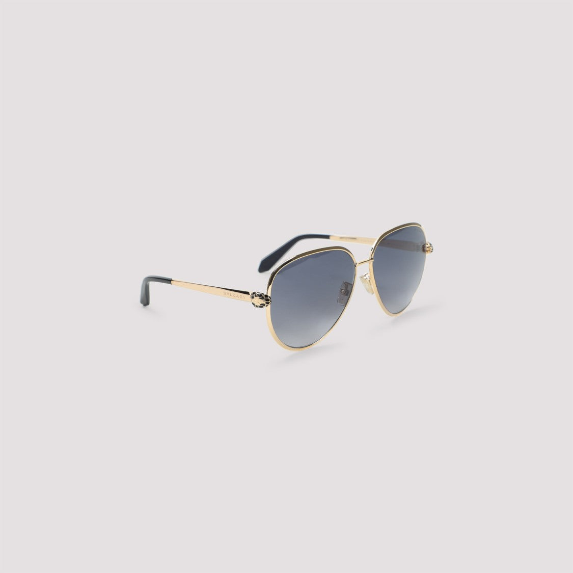 Bulgari Eyewear Serpenti Forever Rose Gold Metal Sunglasses