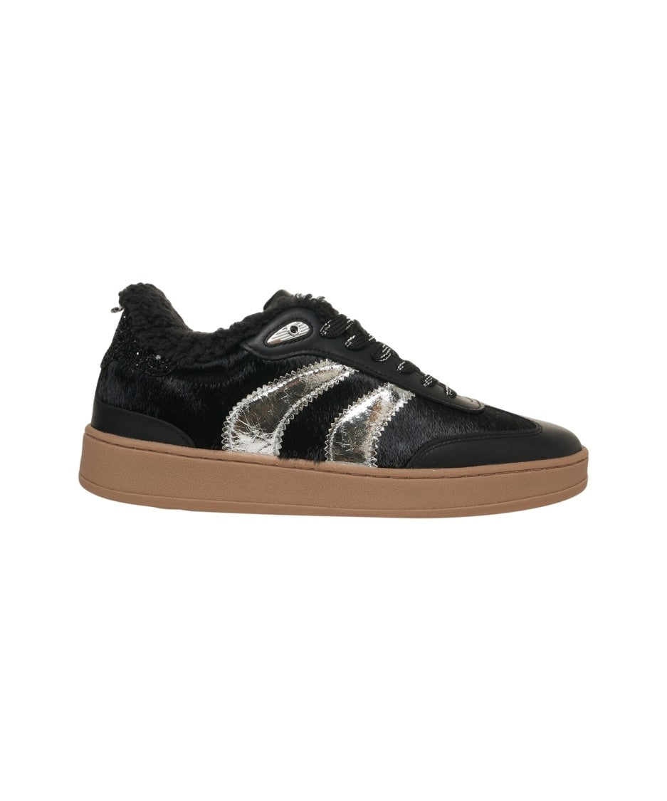 Crime London Ponyskin Sneakers