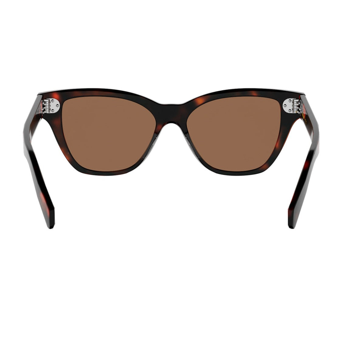 Celine Havana 3 Dots Recycled Acetate Rectangular Sunglasses