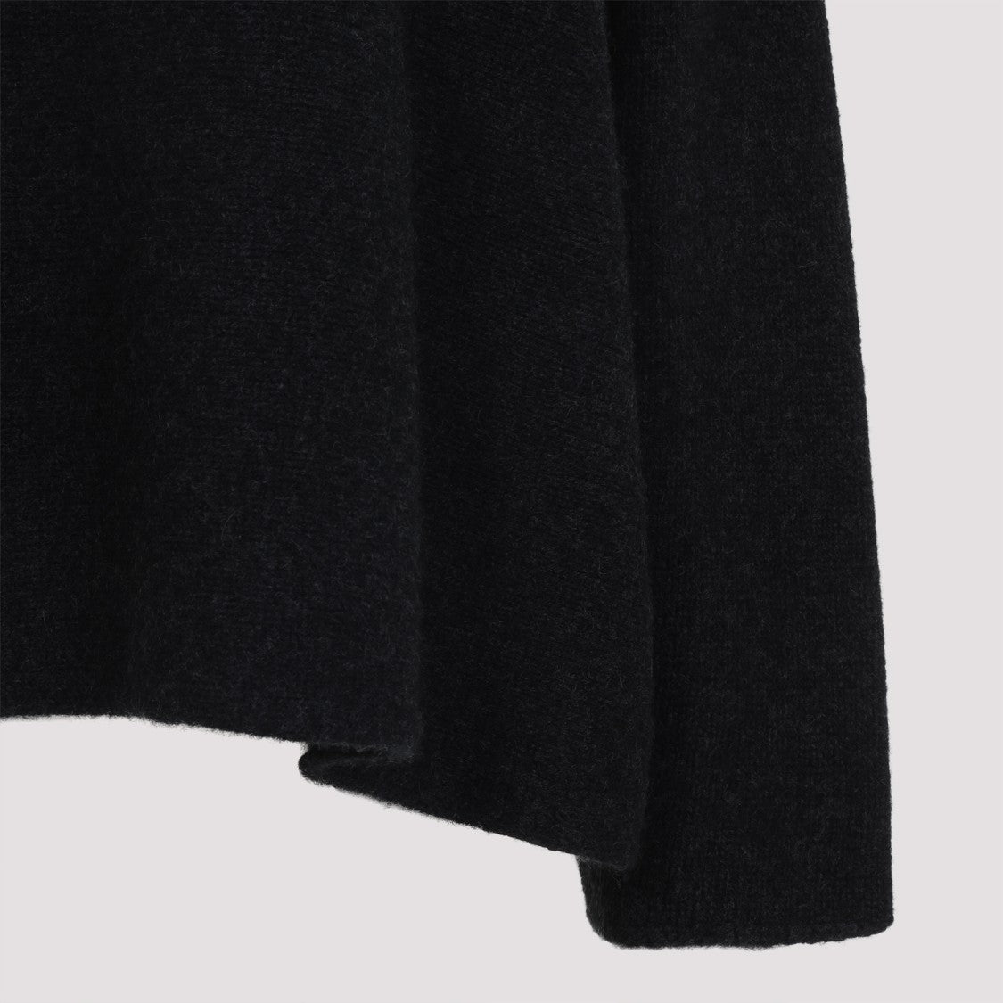 Giorgio Armani Plush Black Cashmere Sweater
