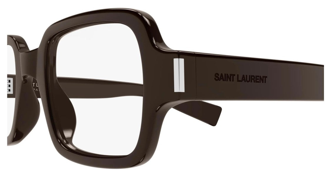 Saint Laurent Eyeglasses Sl 720 Opt 004 Brown Brown Transpare 48/23/145