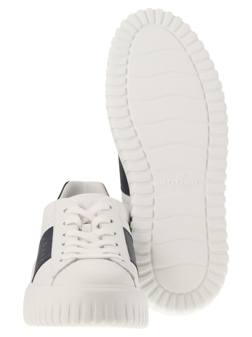 Hogan H-Stripes Sneakers With Extralight Eva Sole