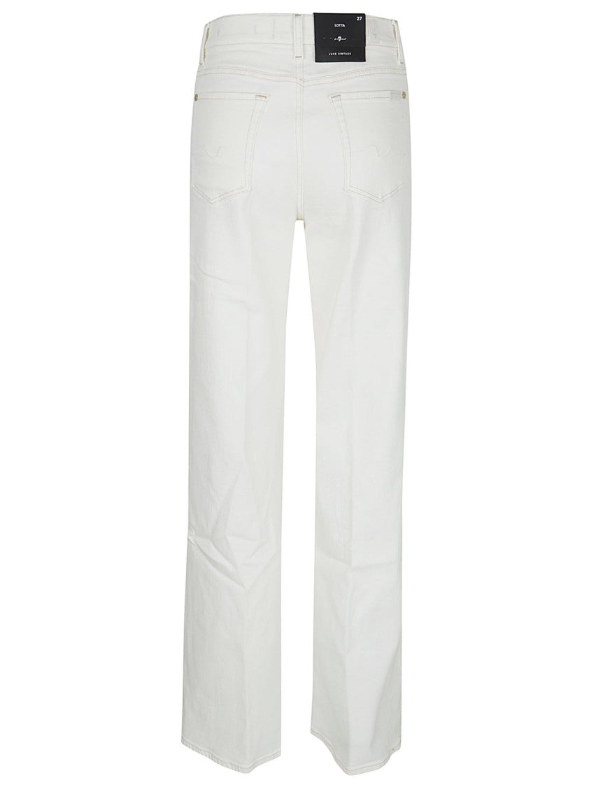 7 For All Mankind Luxe Vintage Lotta High-Waisted Jeans