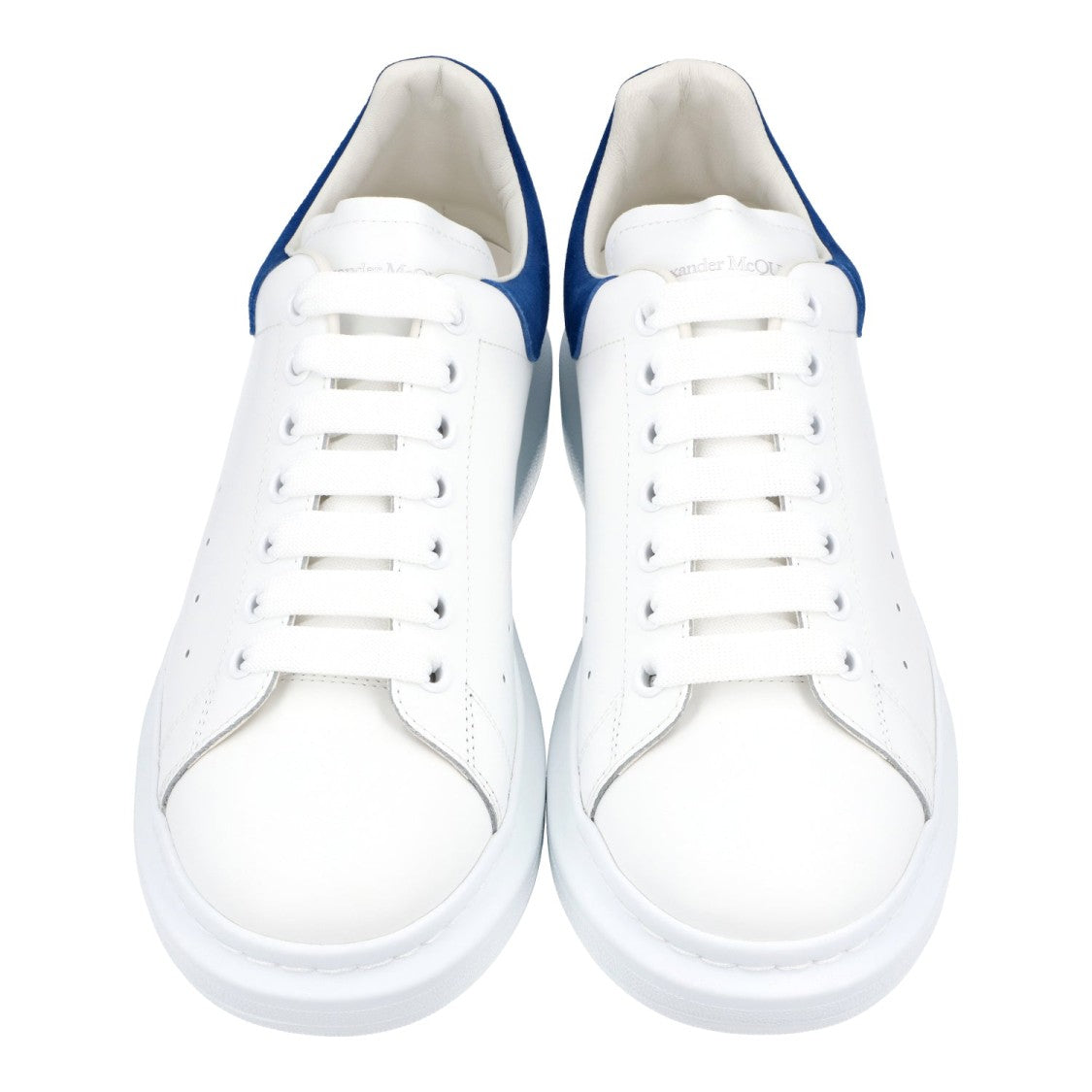 Alexander Mcqueen White/Paris Blue Oversized Sneakers
