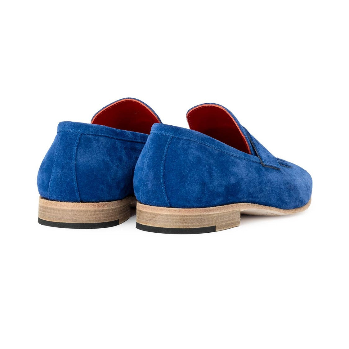 Alexander 1910 Cannes Moccasin - Blue Suede