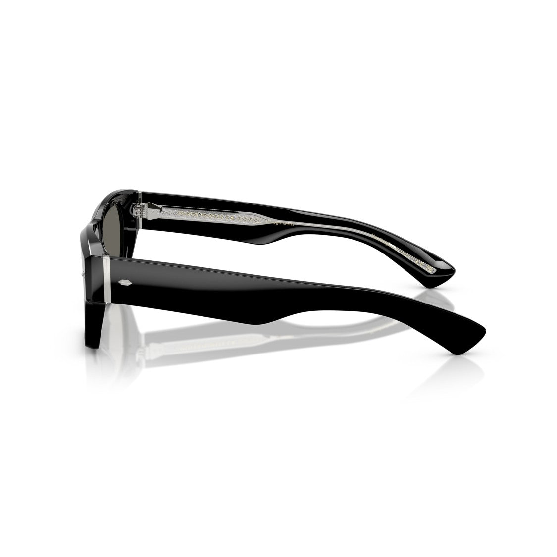 Oliver Peoples 0Ov5514su Bold Rectangular Black Acetate Sunglasses