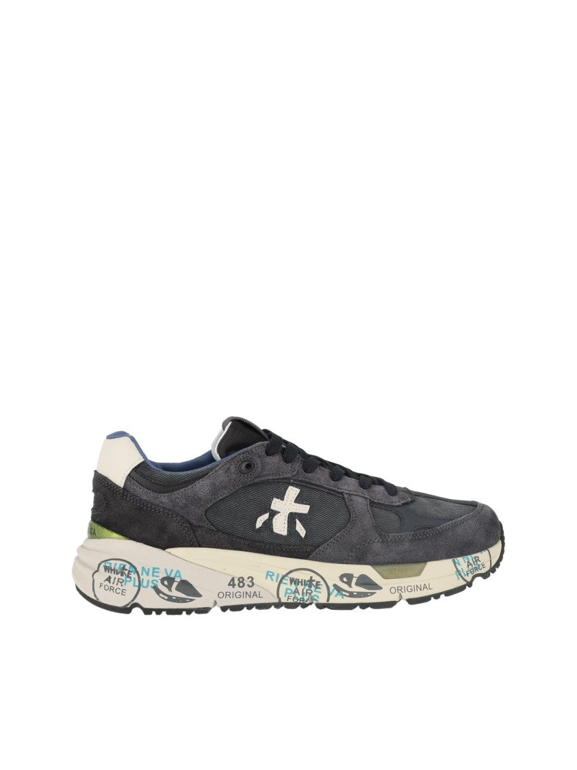 Premiata Blue Mase25 Low-Top Sneakers
