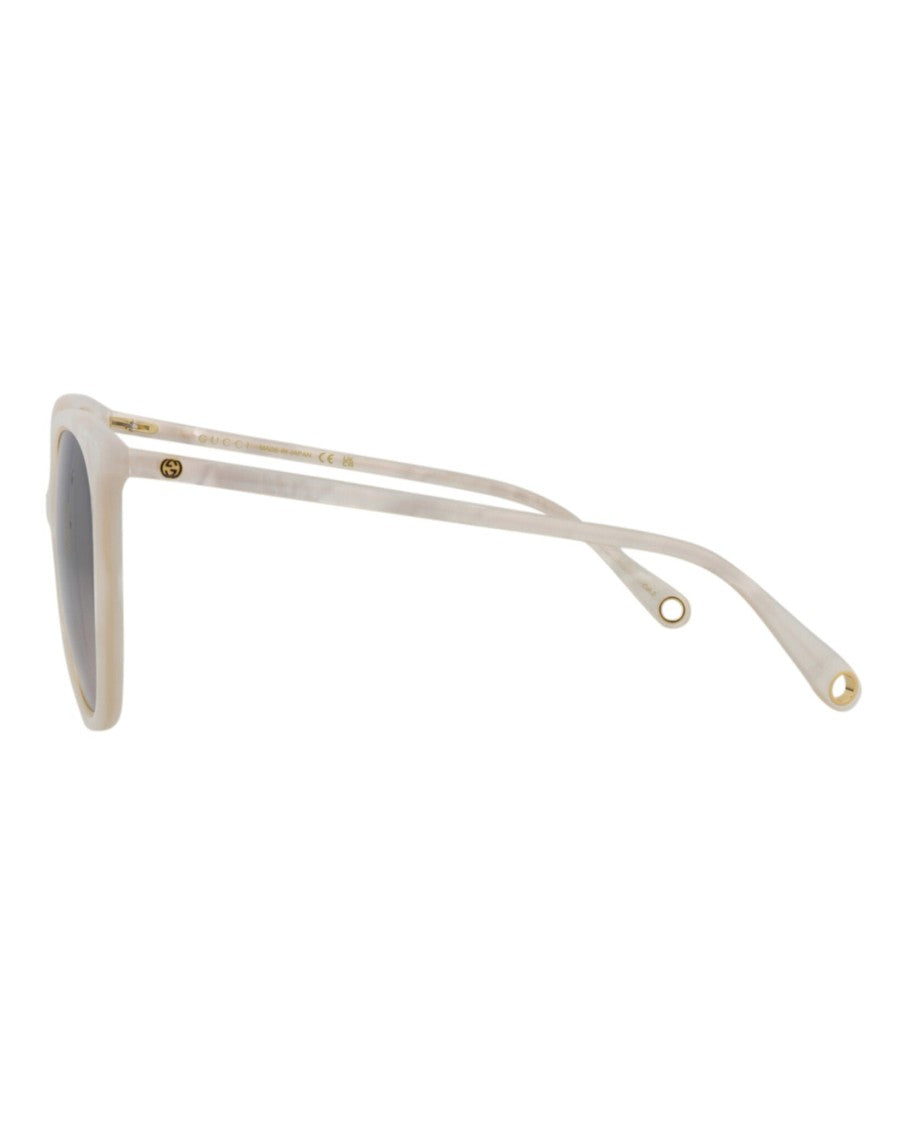 Gucci Round-Frame Acetate Sunglasses With Gradient Lenses