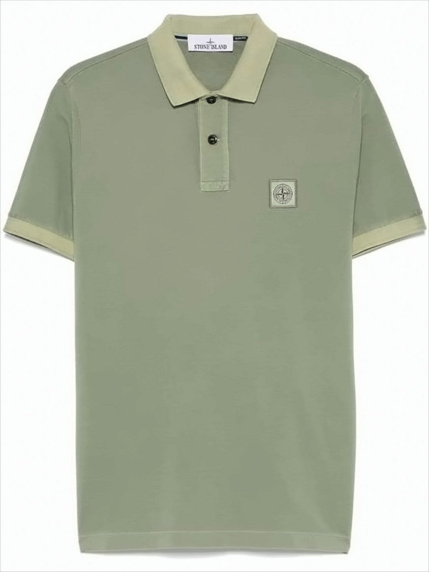 Stone Island Classic Short-Sleeve Polo Shirt