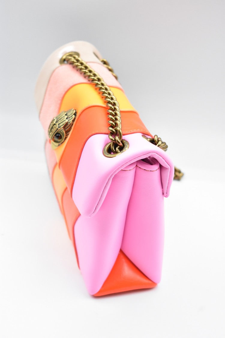 Kurt Geiger Wavy Striped Pink Handbag