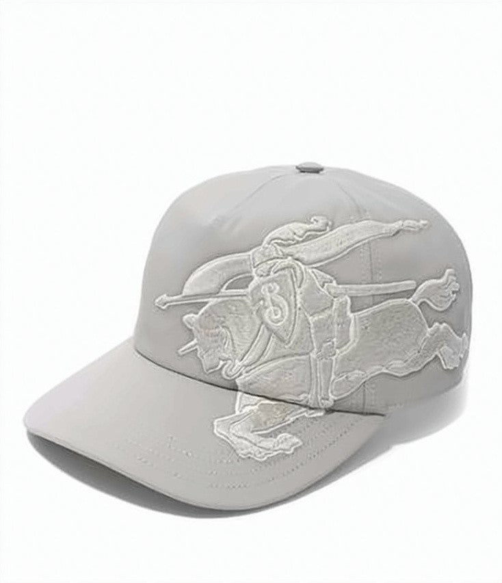 Burberry Structured Cotton Baseball Cap