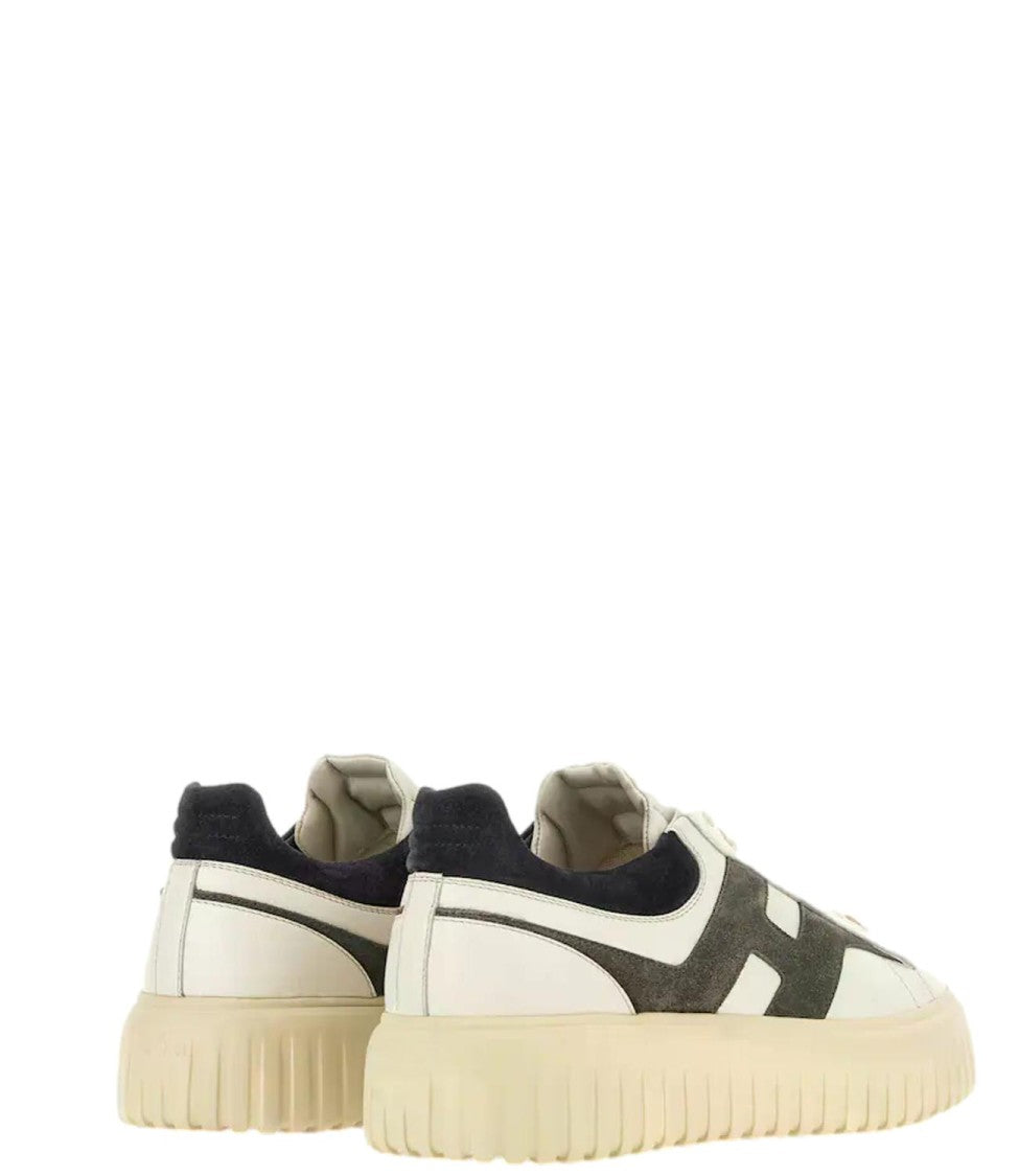 Hogan Suede Chunky Sole Low-Top Sneakers